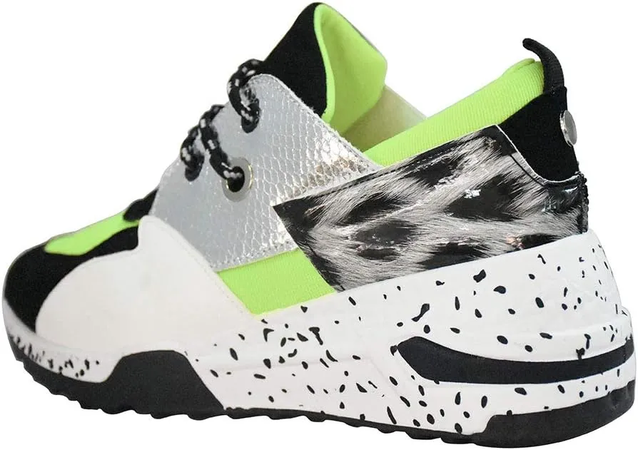 LUCKY STEP Women's Climbing Hiking Retro Jogger Cliff Sneakers Running Sport Trainer Shoes