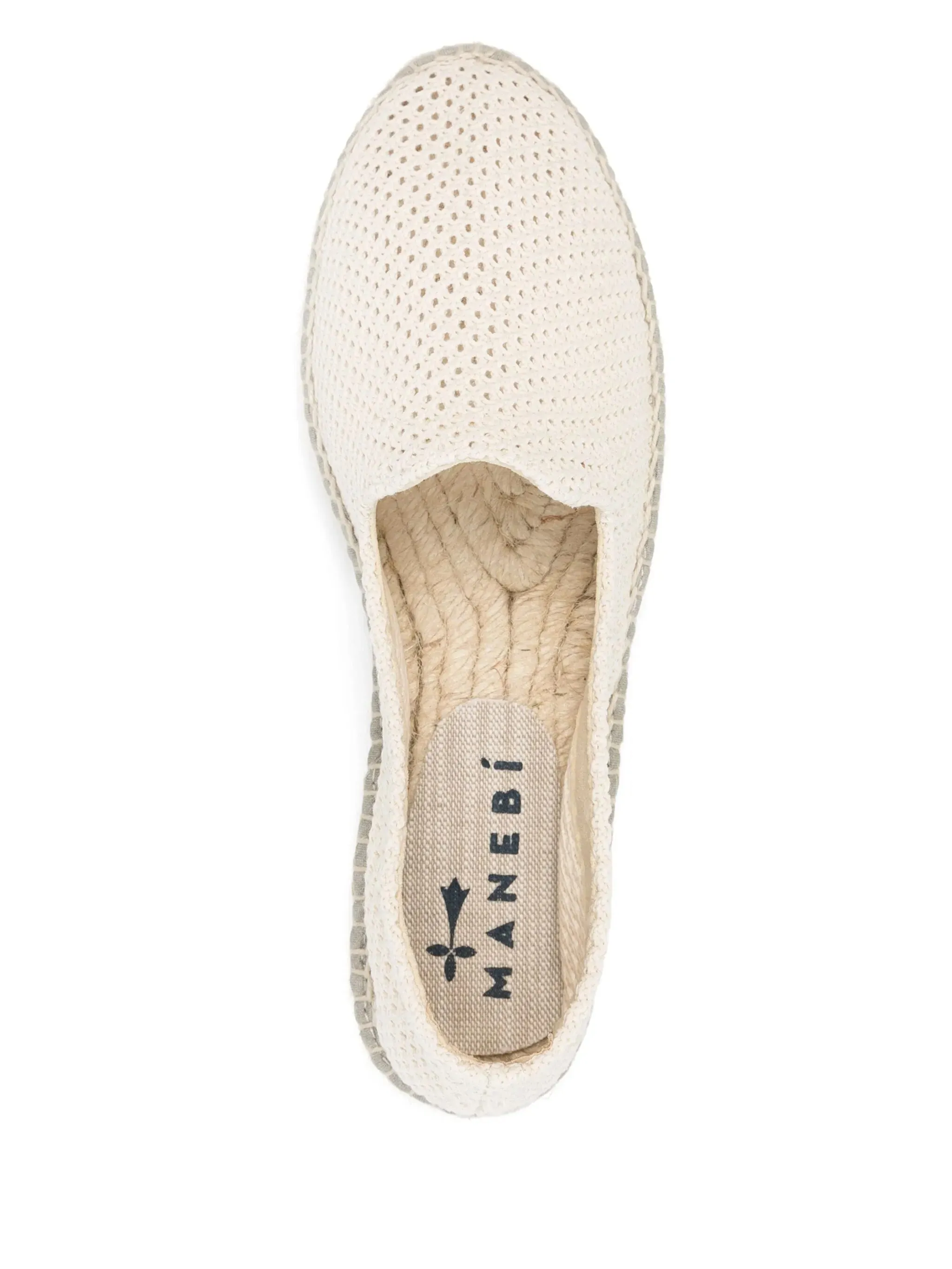 Manebi platt espadrilles