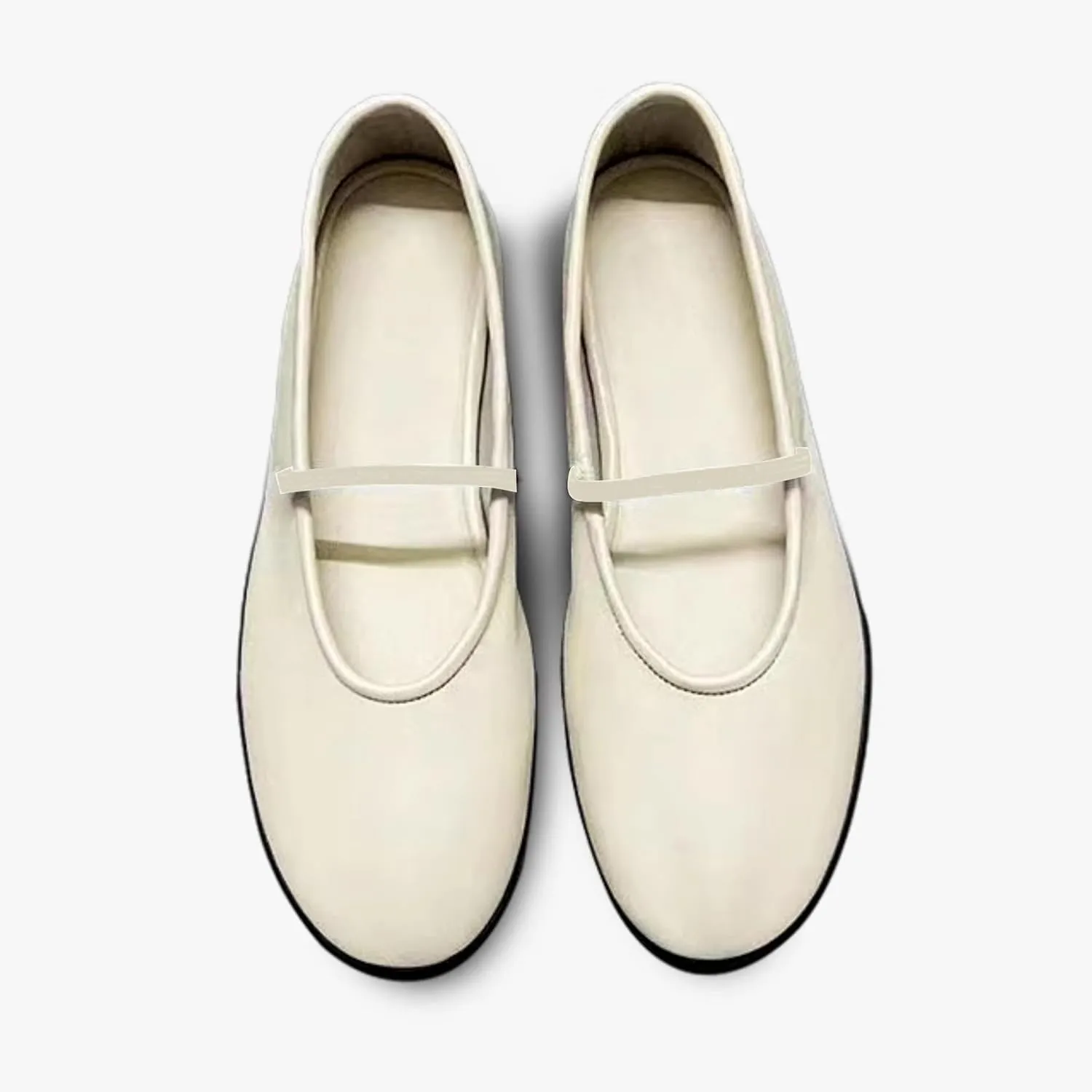 Mary Jane Ballet Flats Women Round Toe Ballerina Slip On Flats Comfortable Soft Flat Shoes for Women