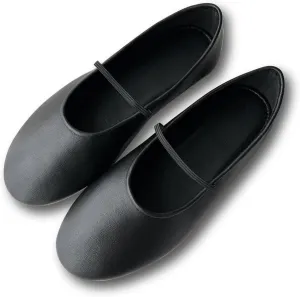 Mary Jane Ballet Flats Women Round Toe Ballerina Slip On Flats Comfortable Soft Flat Shoes for Women