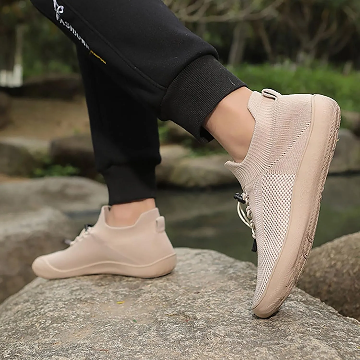 Mens Dress Shoes Casual Oxfords Shoes Knit Lightweight Tennis Shoes Womens Boots Casual Shoes Trendy Women Shoes Sneakers Black Tennis Shoe Trainers Shoe