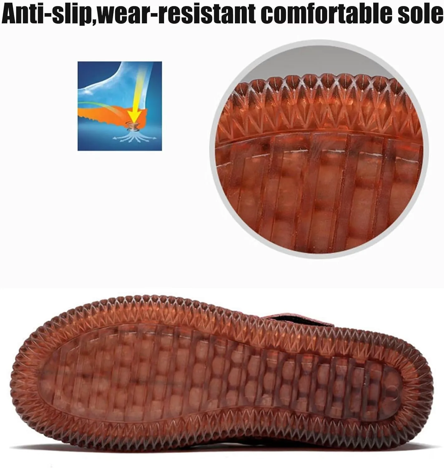Mens Leather Hiking Sandals Closed Toe Walking Sandals Waterproof Sports Outdoor Trekking Sandals Summer Beach Shoes