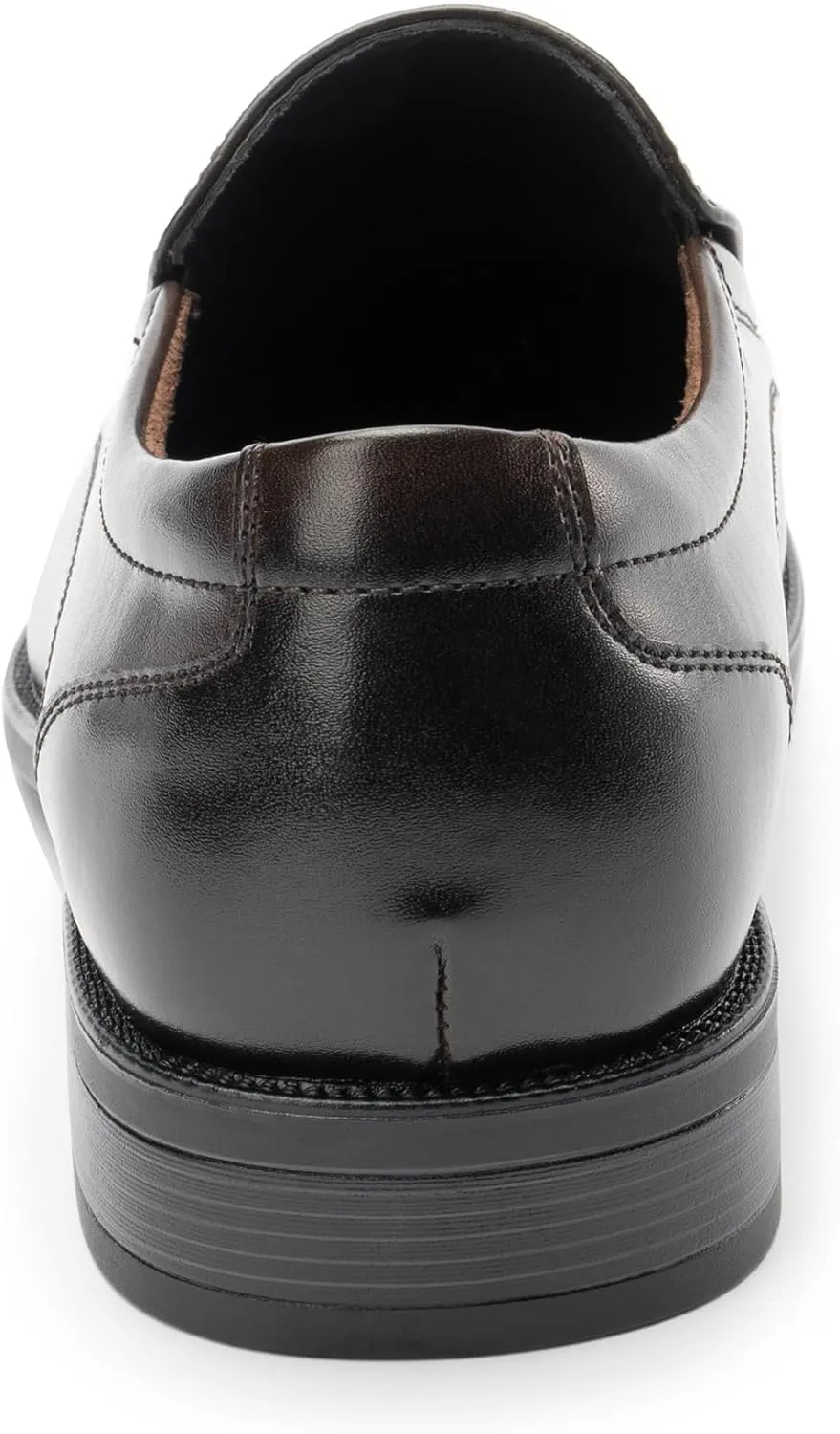 Mens Loafers Slip on Formal Dress Shoes, Microfiber Lined, Square Toe for Work and Casual, Business Oxford Style