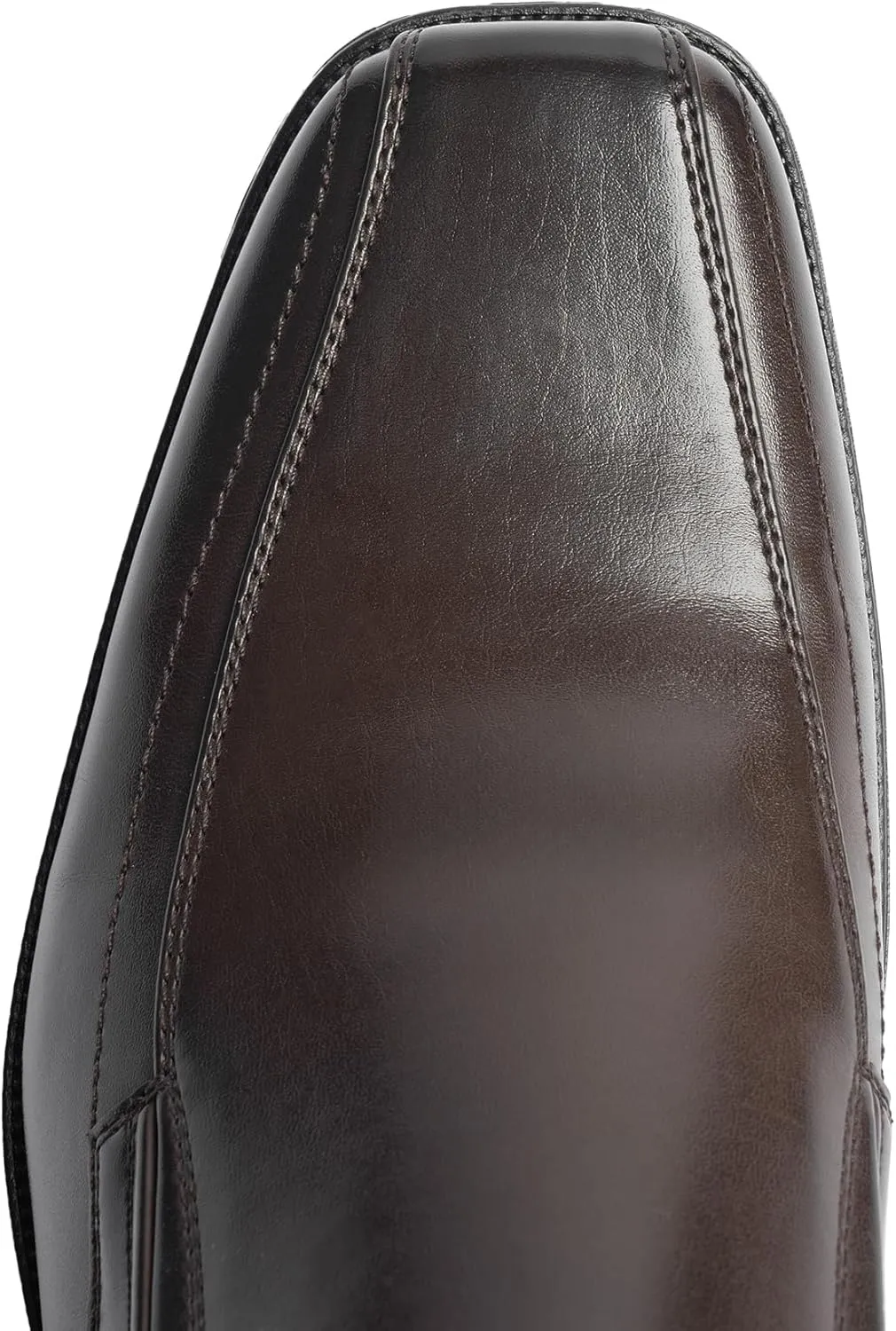 Mens Loafers Slip on Formal Dress Shoes, Microfiber Lined, Square Toe for Work and Casual, Business Oxford Style