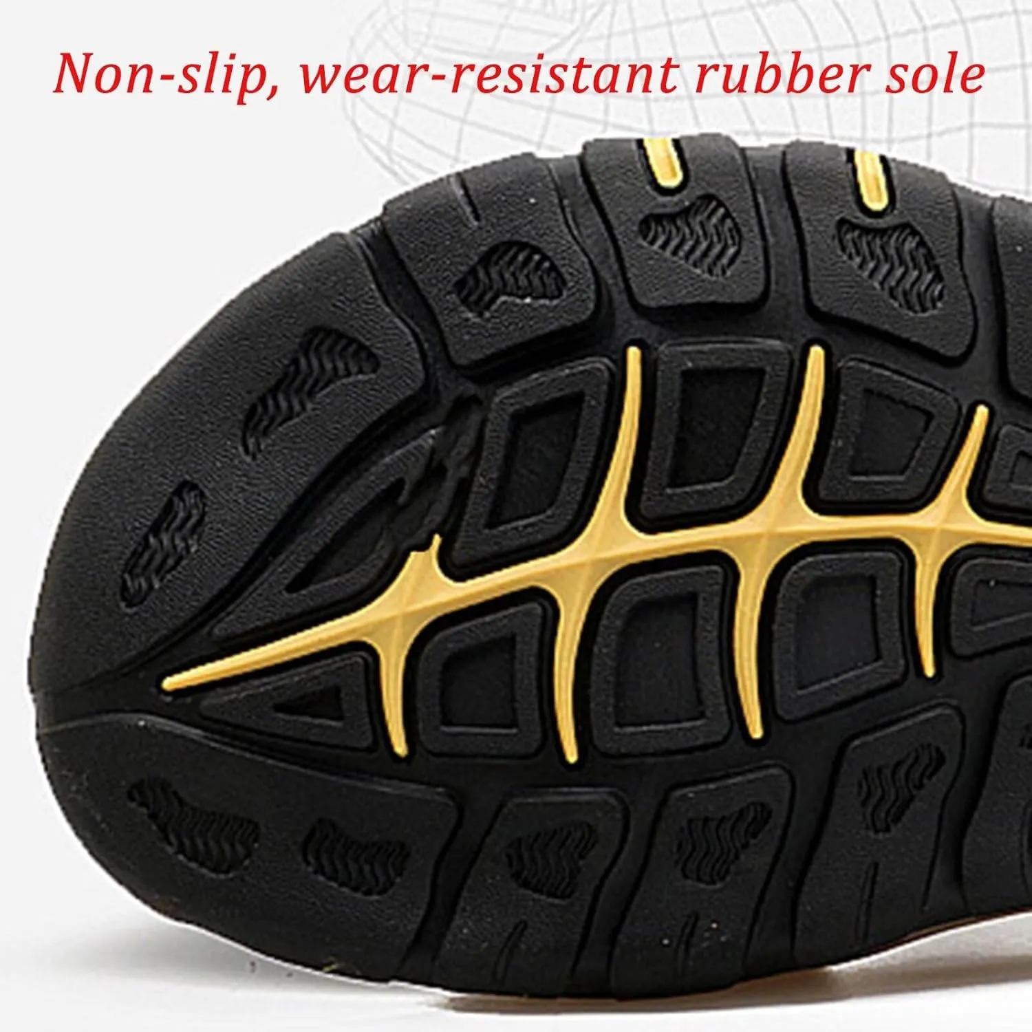 Men's Sandals Leather Closed Toe Beach Outdoor Summer Sport Hiking Sandals Size 6-11