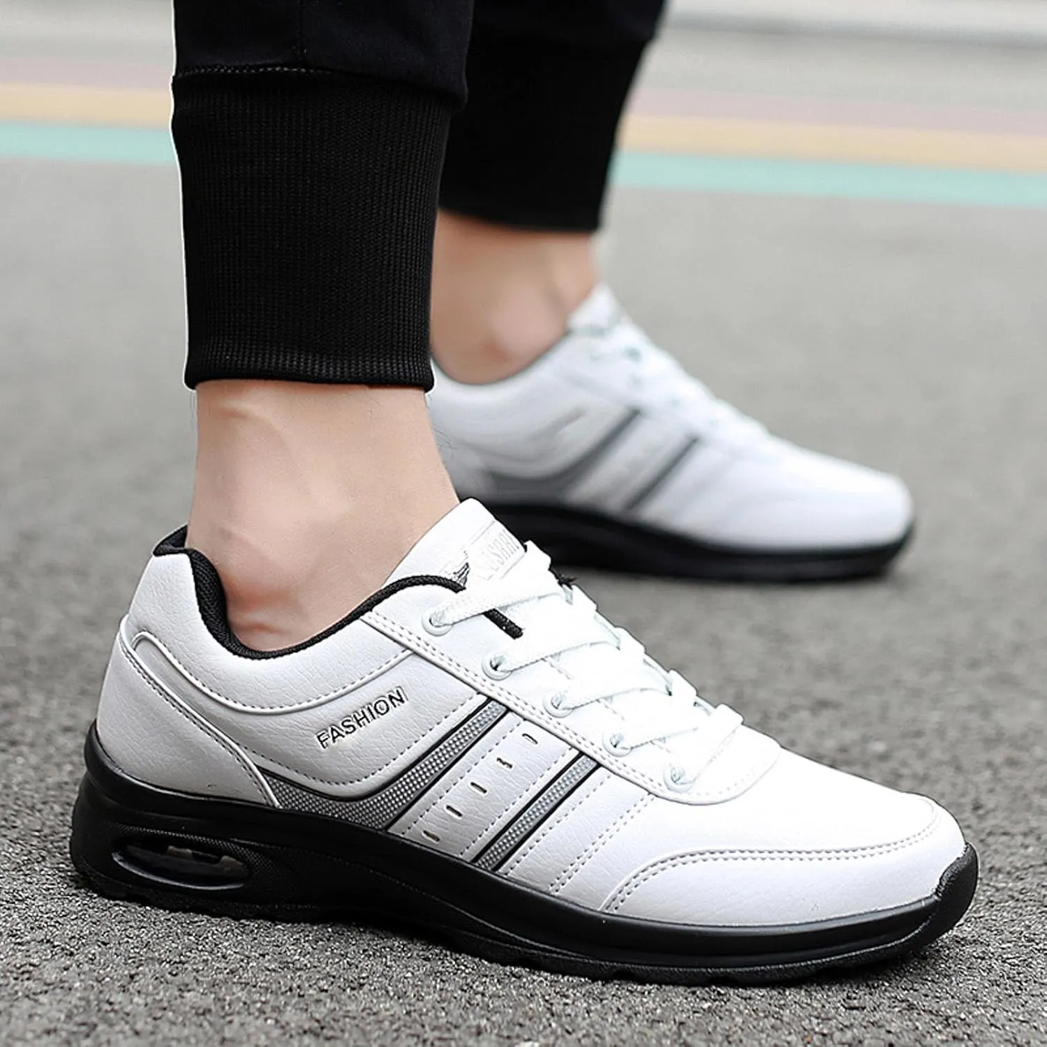 Men's Sneakers Men's Fashion Sneakers Walking Shoe for Men Slip on Shoe for Men Breathable Mesh Sneaker