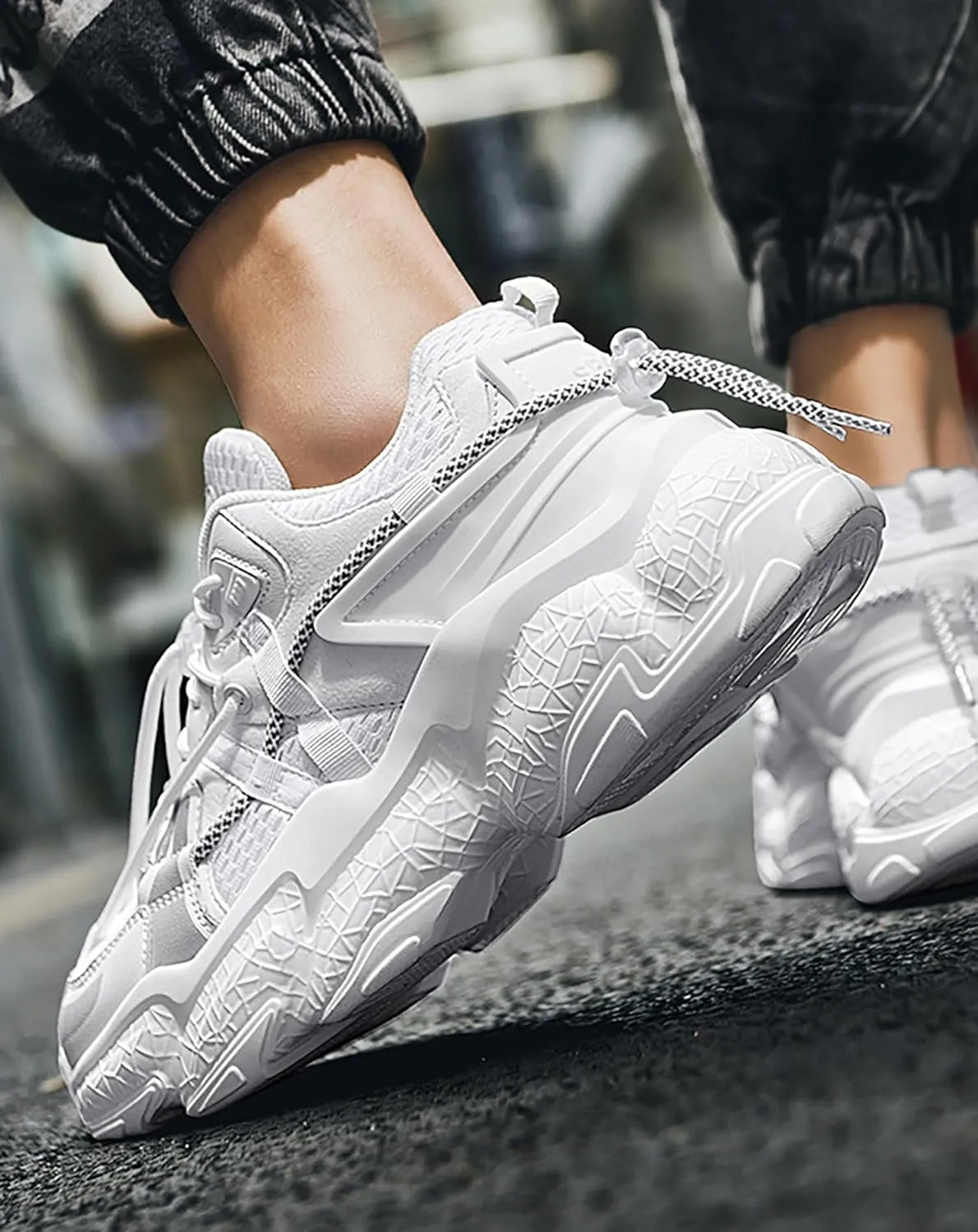 MFCT Techwear Streetwear Men's Urban Chunky Sneakers
