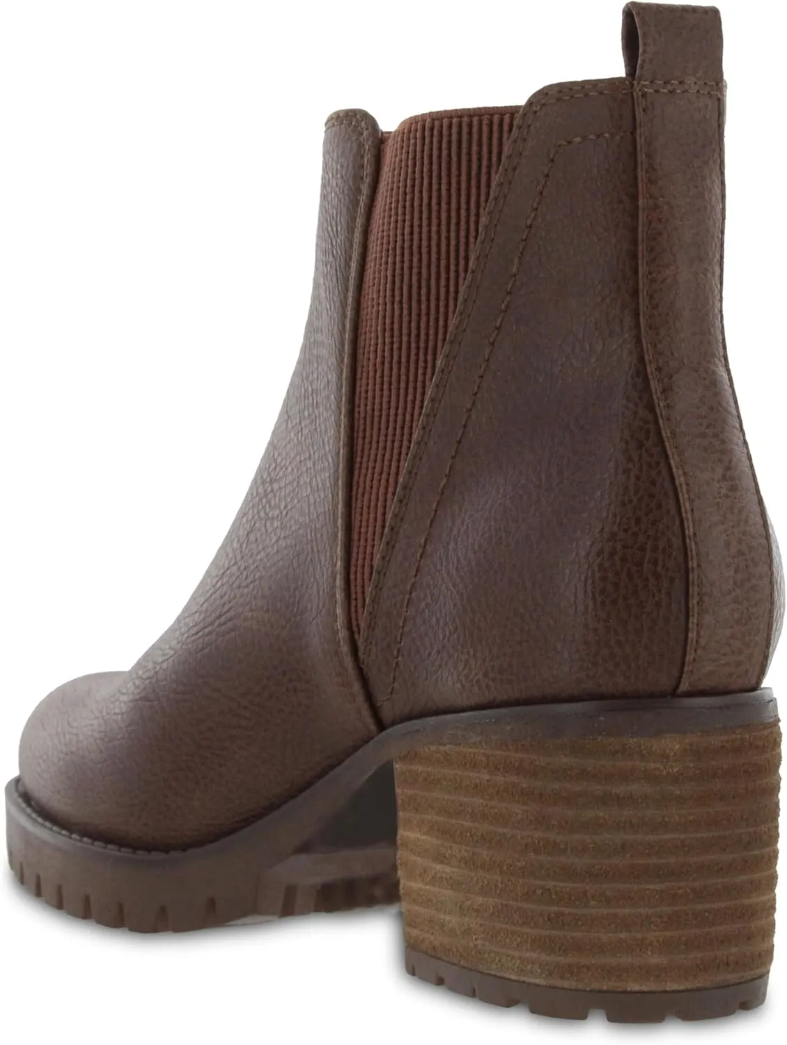 MIA Jody Womens Vegan Leather Booties, Chelsea Boots