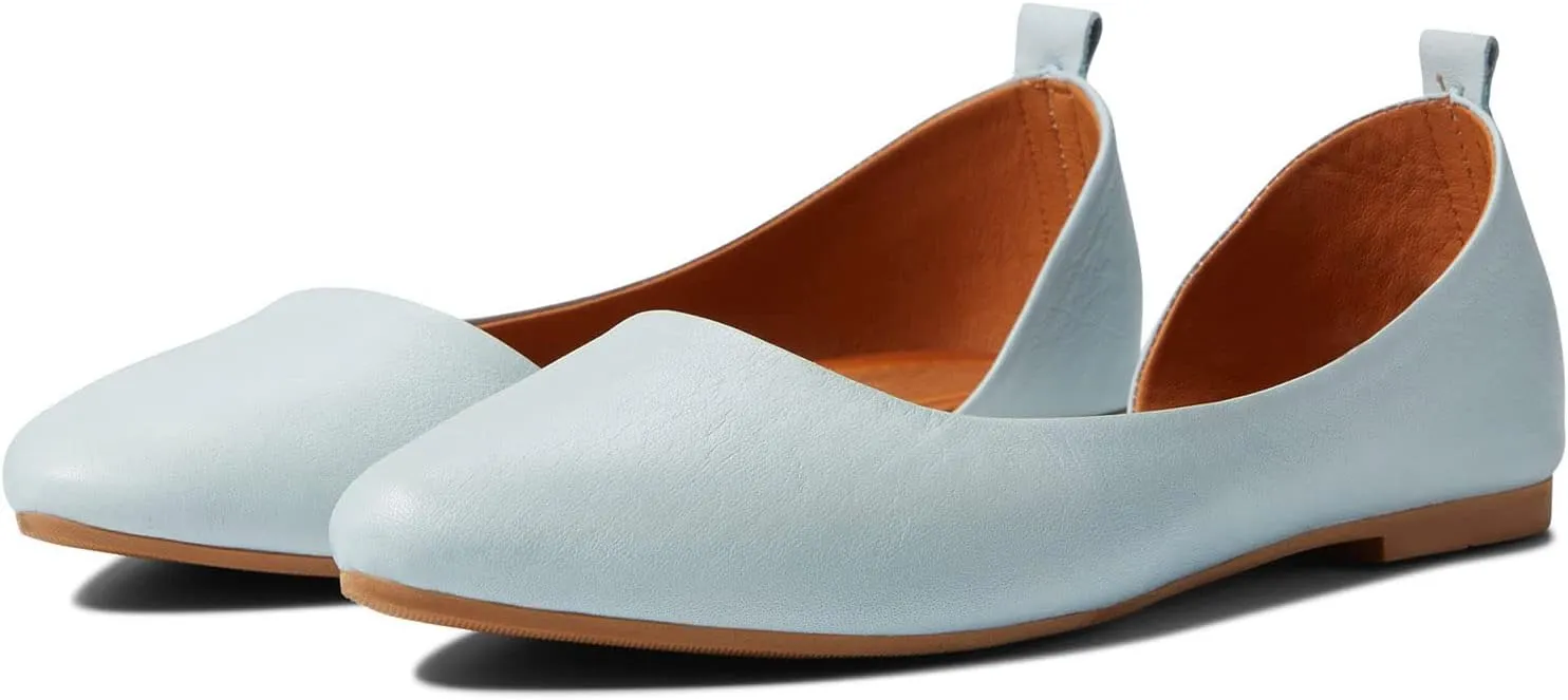 MOOMMO Women Cut Out Flat Shoes Pointed Toe Slip On Ballet Flats D’Orsay Comfortable Flat Heel Dress Shoes Side Cut Office Ladies Party Casual Driver Flats 4-11 M US