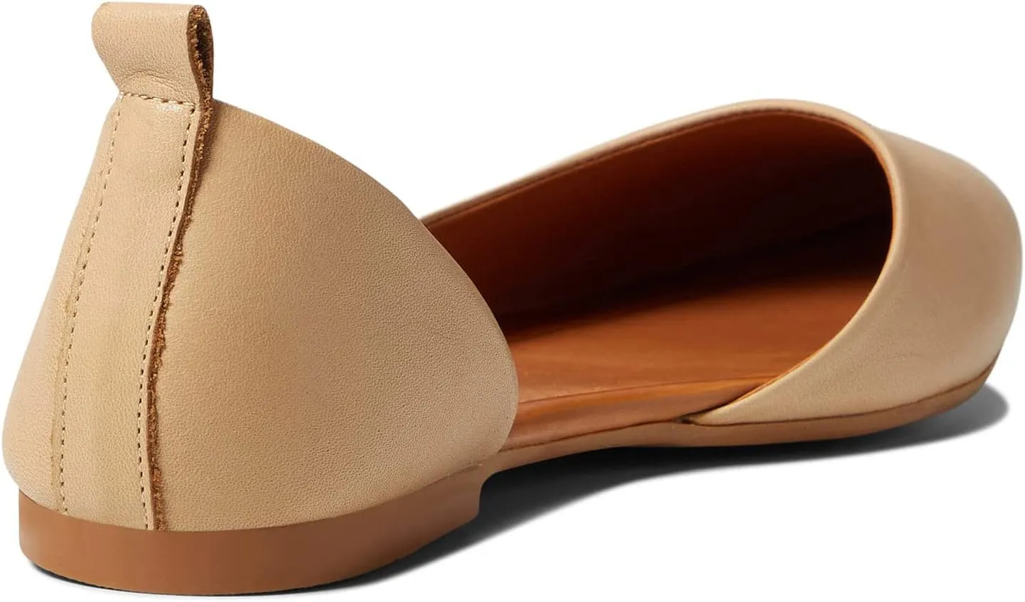 MOOMMO Women Cut Out Flat Shoes Pointed Toe Slip On Ballet Flats D’Orsay Comfortable Flat Heel Dress Shoes Side Cut Office Ladies Party Casual Driver Flats 4-11 M US