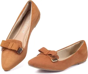 MUSSHOE Flat Shoes Women Comfortable Slip on Women's Flats Dress Shoes for Women