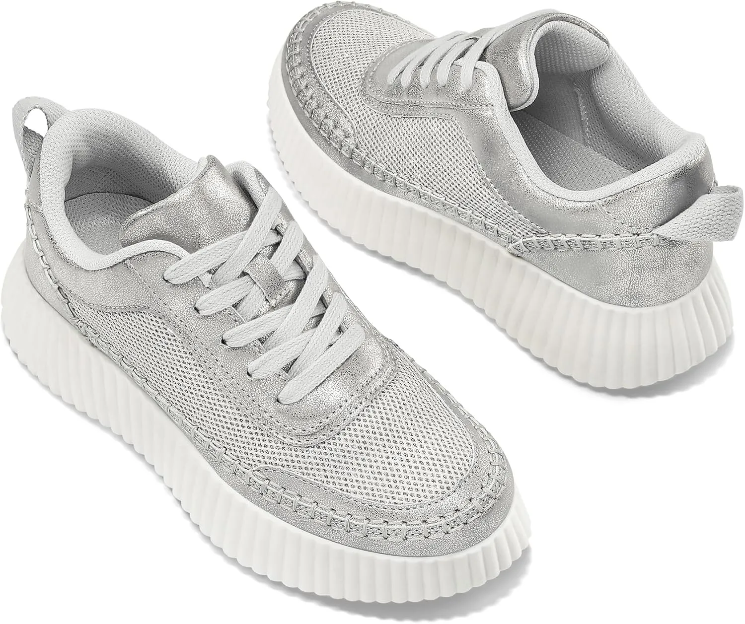 mysoft Women's Platform Chunky Sneakers Comfortable Lightweight Fashion Sneaker Casual Walking Shoes
