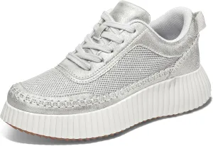 mysoft Women's Platform Chunky Sneakers Comfortable Lightweight Fashion Sneaker Casual Walking Shoes