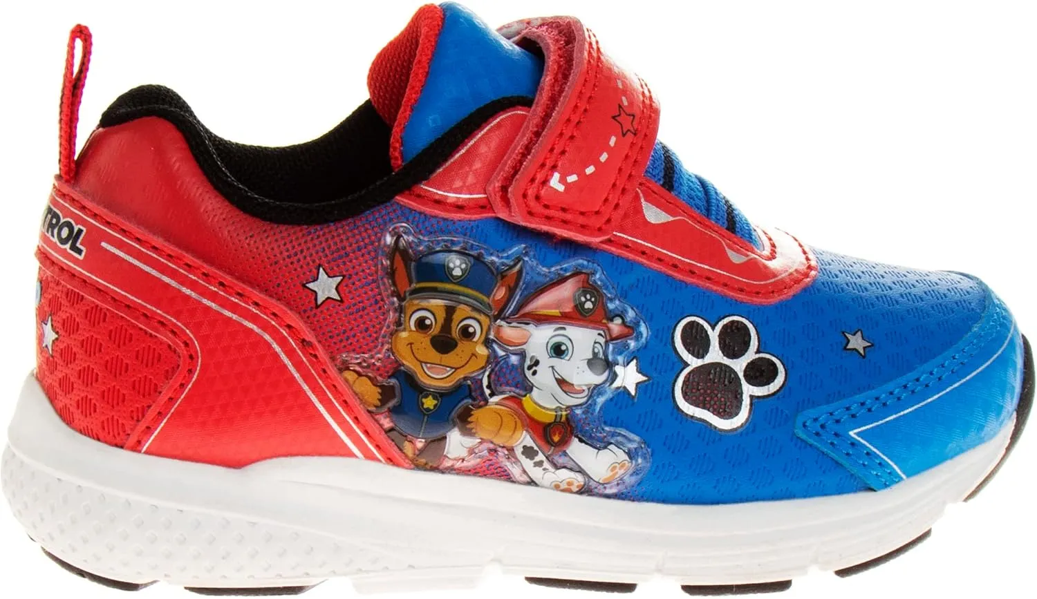 Nickelodeon Boy's Paw Patrol Chase and Marshall Sneakers Light-up Tennis (Toddler/Little Kid)