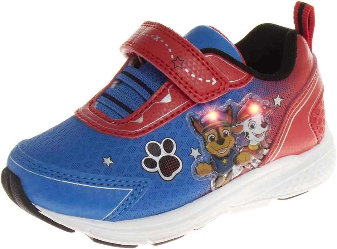 Nickelodeon Boy's Paw Patrol Chase and Marshall Sneakers Light-up Tennis (Toddler/Little Kid)
