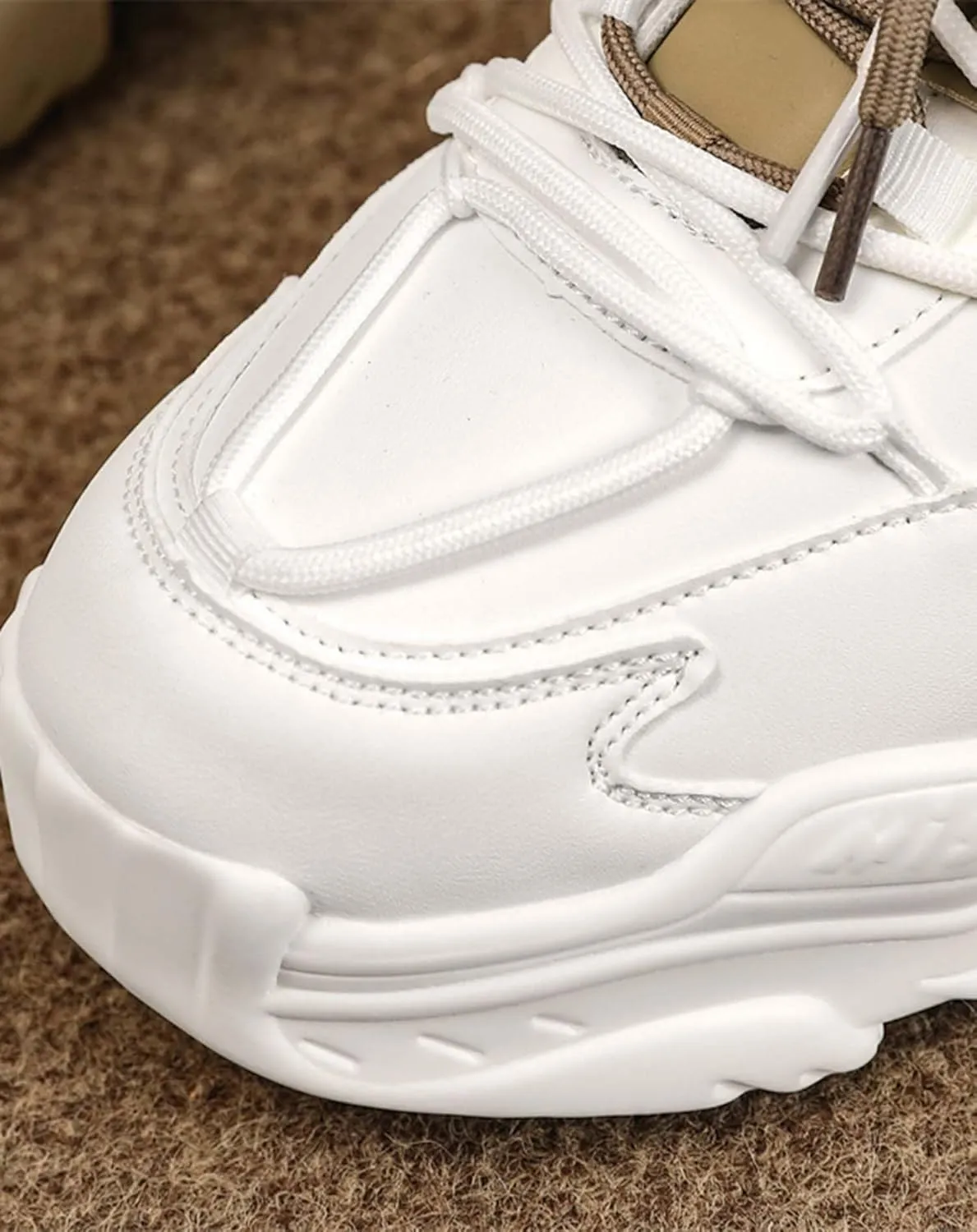 Niepce Inc Streetwear Fashion Platform Chunky Sneakers for Men