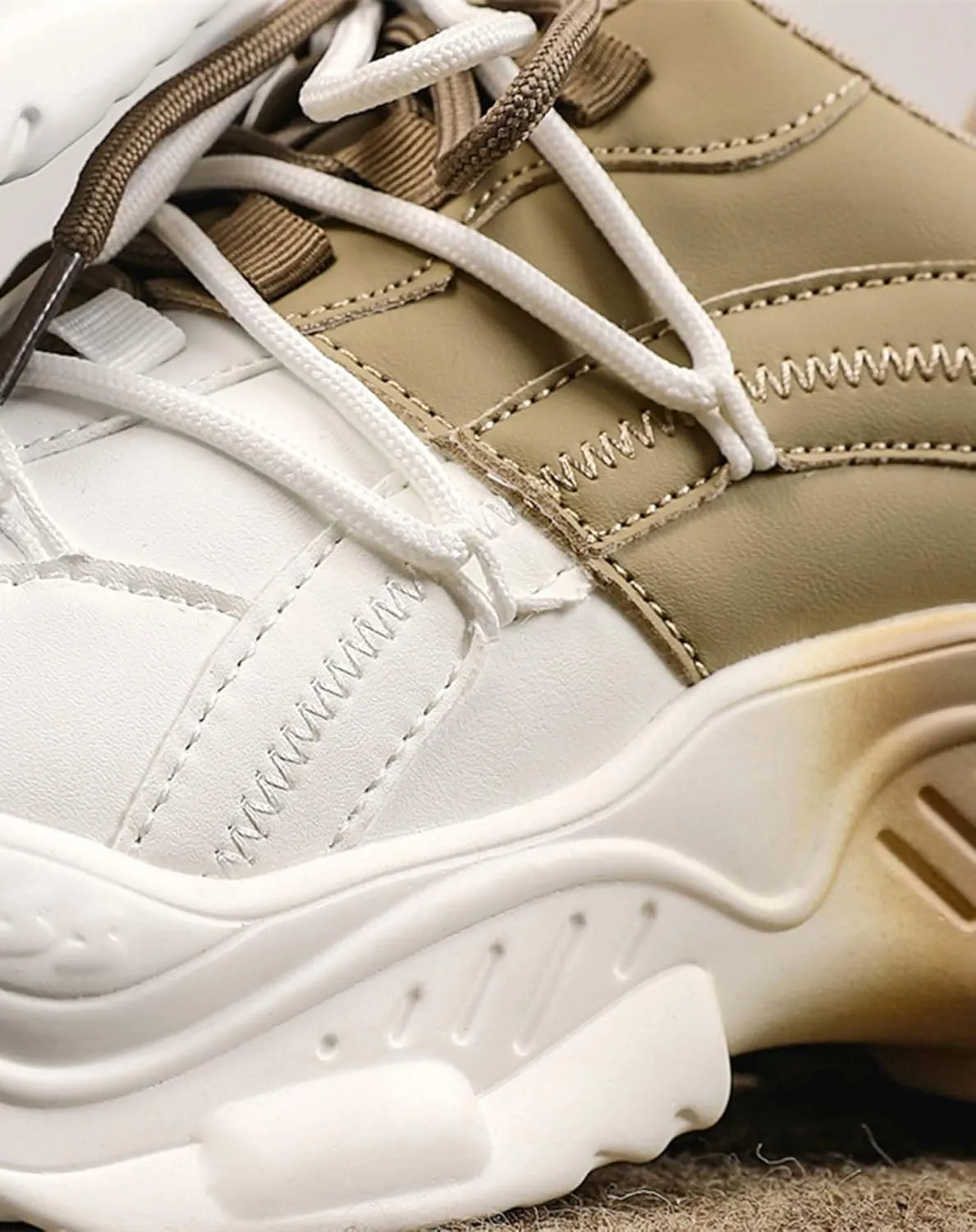 Niepce Inc Streetwear Fashion Platform Chunky Sneakers for Men