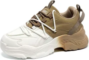 Niepce Inc Streetwear Fashion Platform Chunky Sneakers for Men