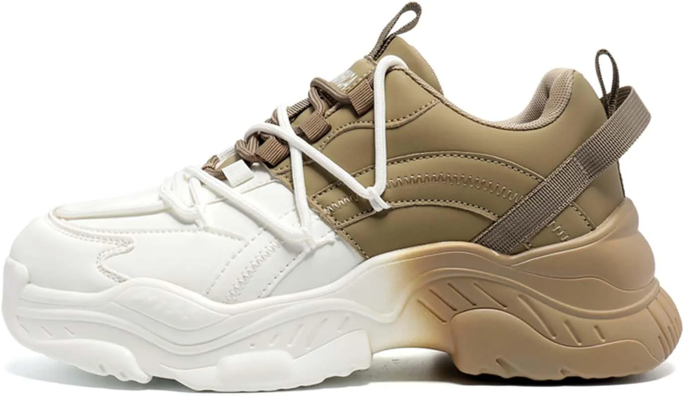 Niepce Inc Streetwear Fashion Platform Chunky Sneakers for Men