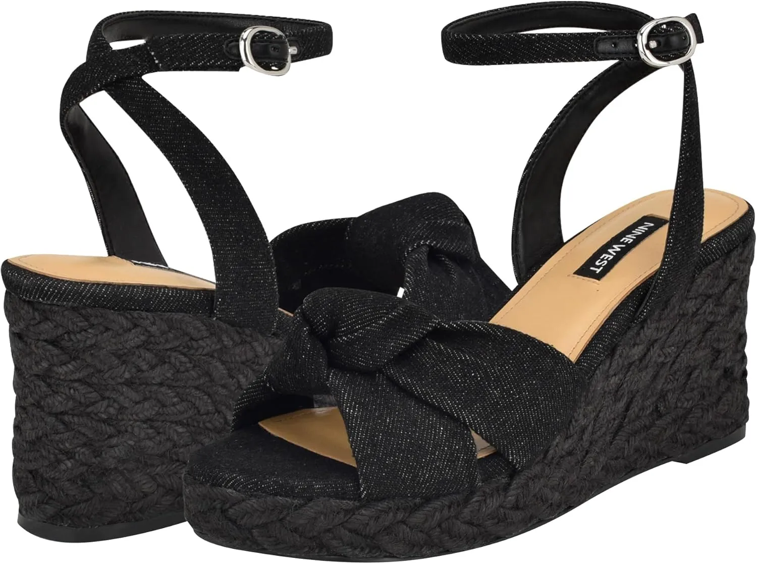 Nine West Women's Dotime Wedge Sandal