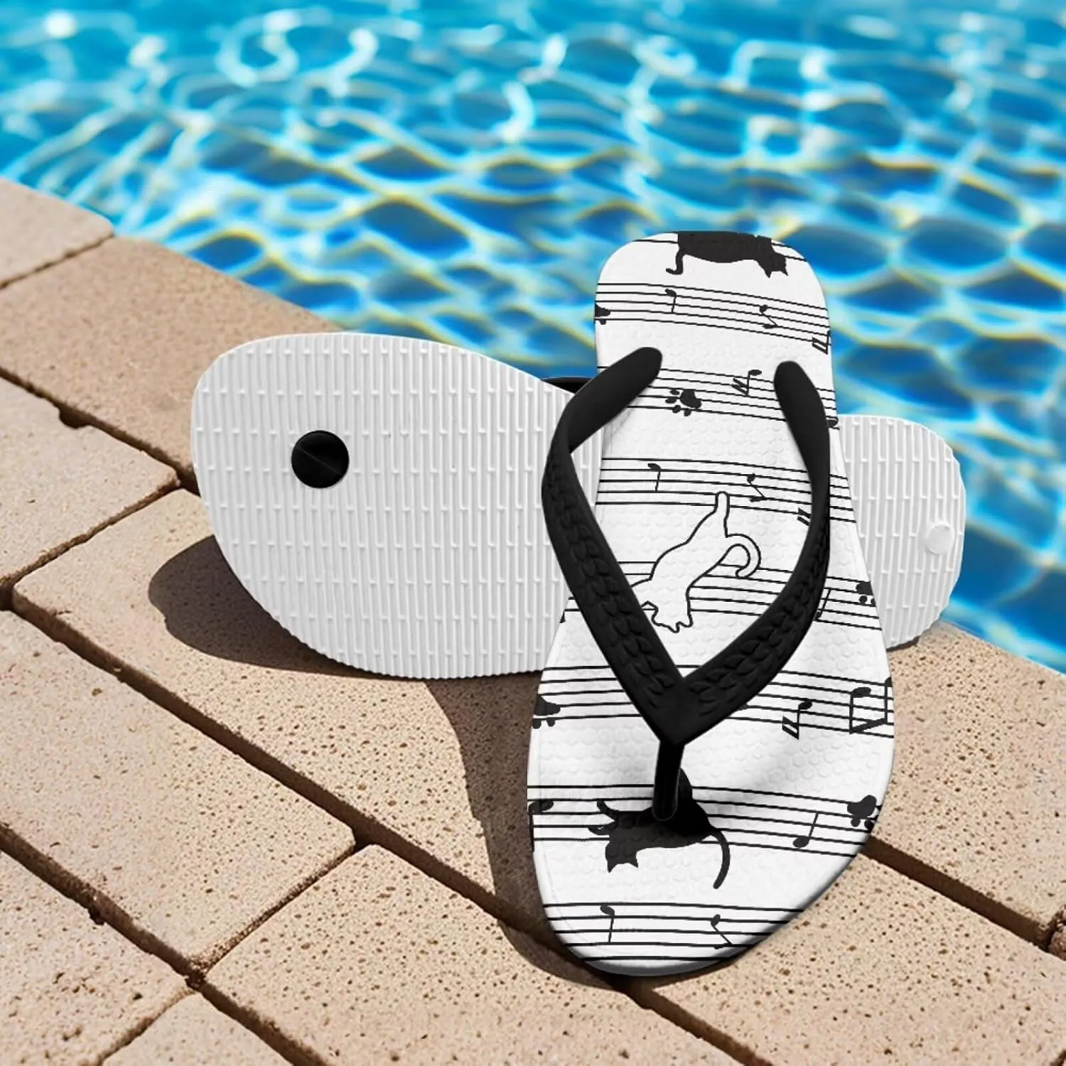 Novelty Animals Kids Flip Flops Toddler Non-Slip Sport Water Pool Sandals Quick Dry Bathroom Shower Shoes