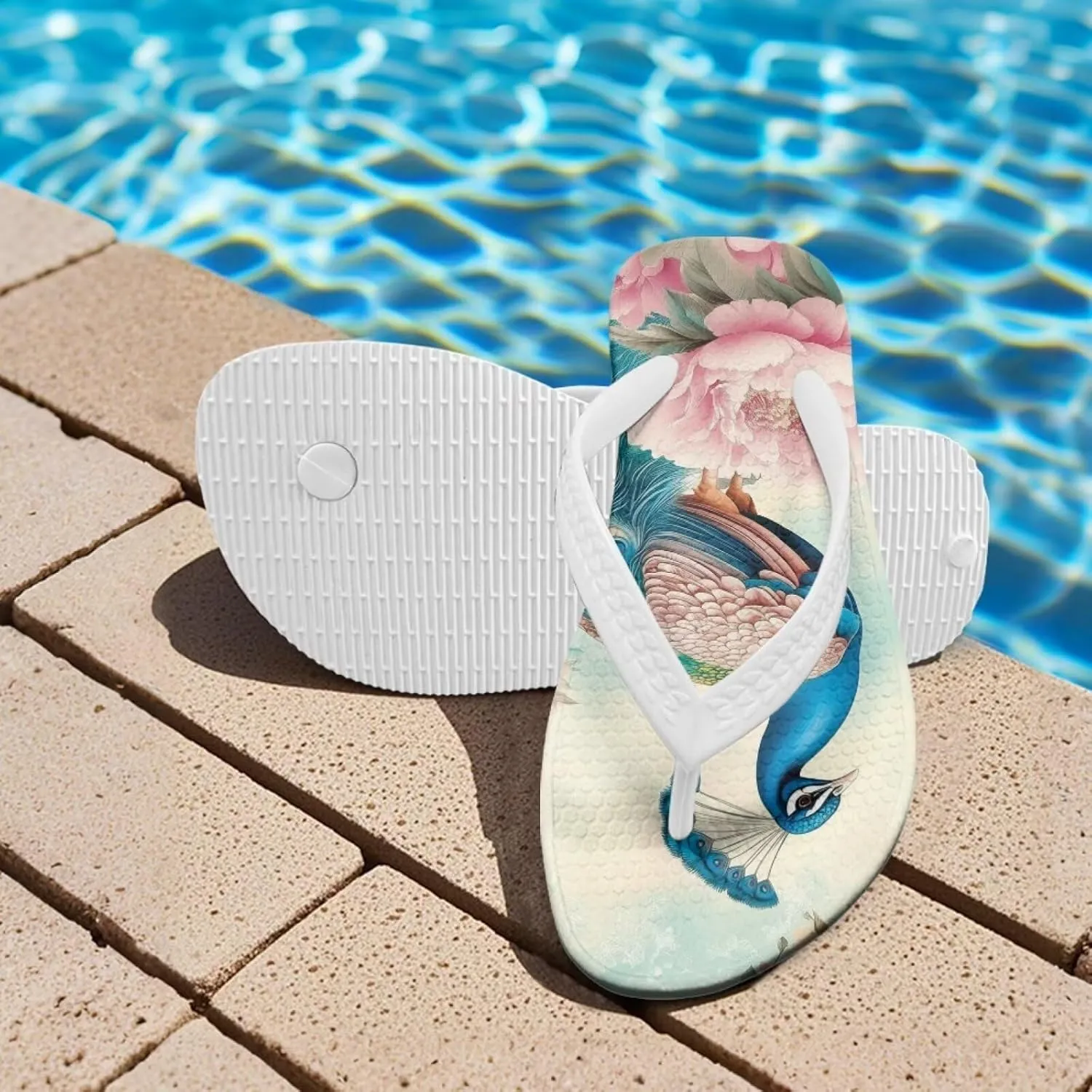 Novelty Kids Flip Flops Beach Wacky Sandals With Soft Footbed Non Slip Slippers Light Slip On Thong Sandal