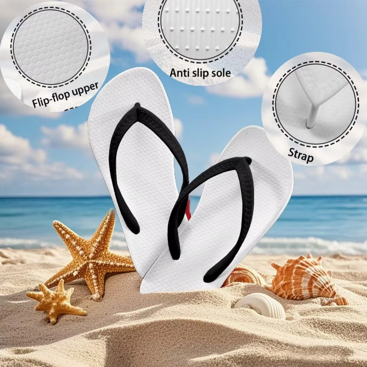 Novelty Water Pool Sandals Kids Slip On Shower Bathroom Shoes Breathable Non-Slip Thong Sandals for Girls Boys