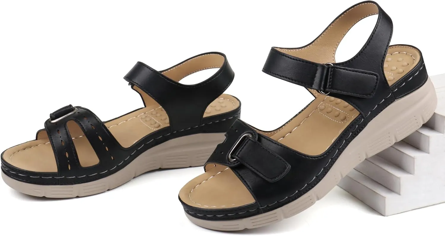 Ortho rest Women Comfortable Walking Sandals Orthotic Arch Support Dress Sandals