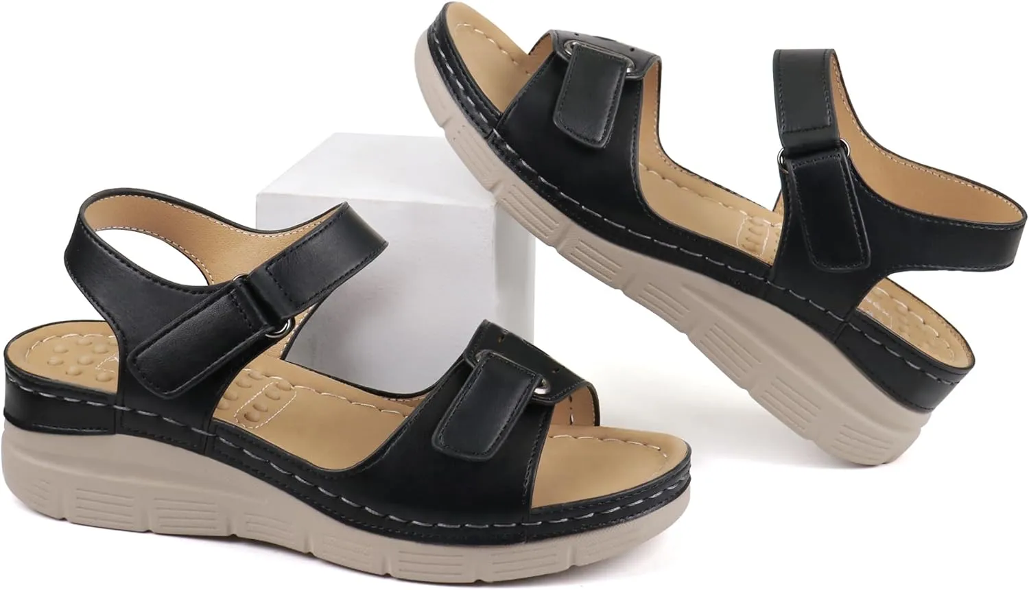 Ortho rest Women Comfortable Walking Sandals Orthotic Arch Support Dress Sandals