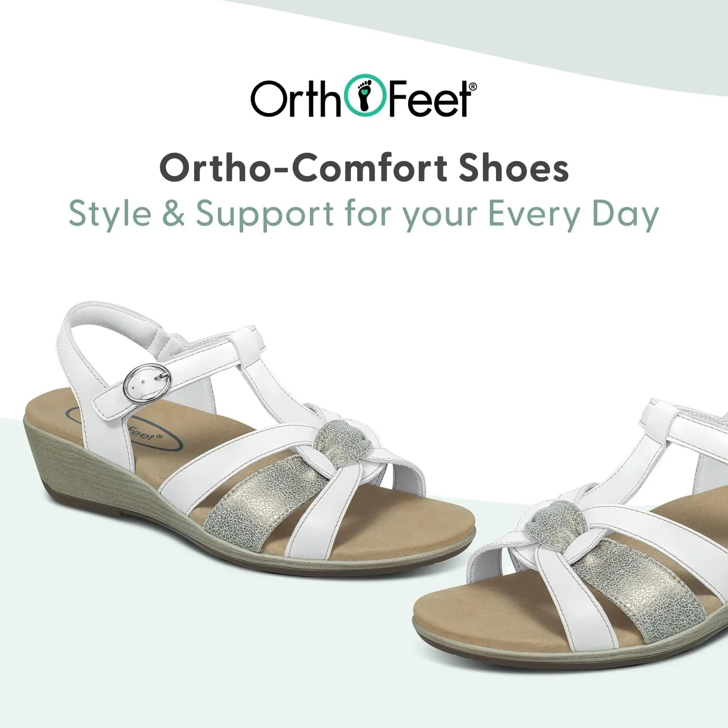 Orthofeet Women's Orthopedic Hope Sandals