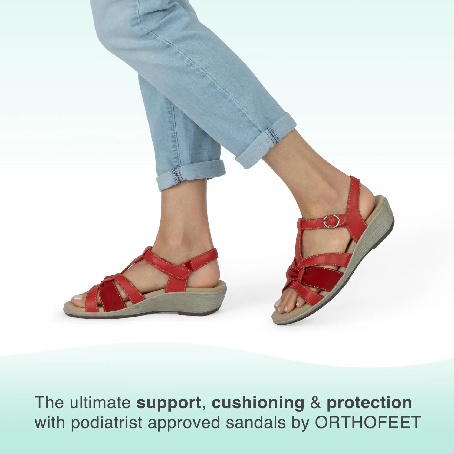 Orthofeet Women's Orthopedic Hope Sandals