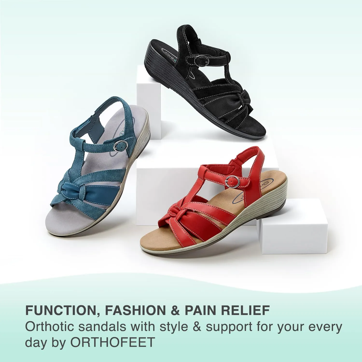 Orthofeet Women's Orthopedic Hope Sandals
