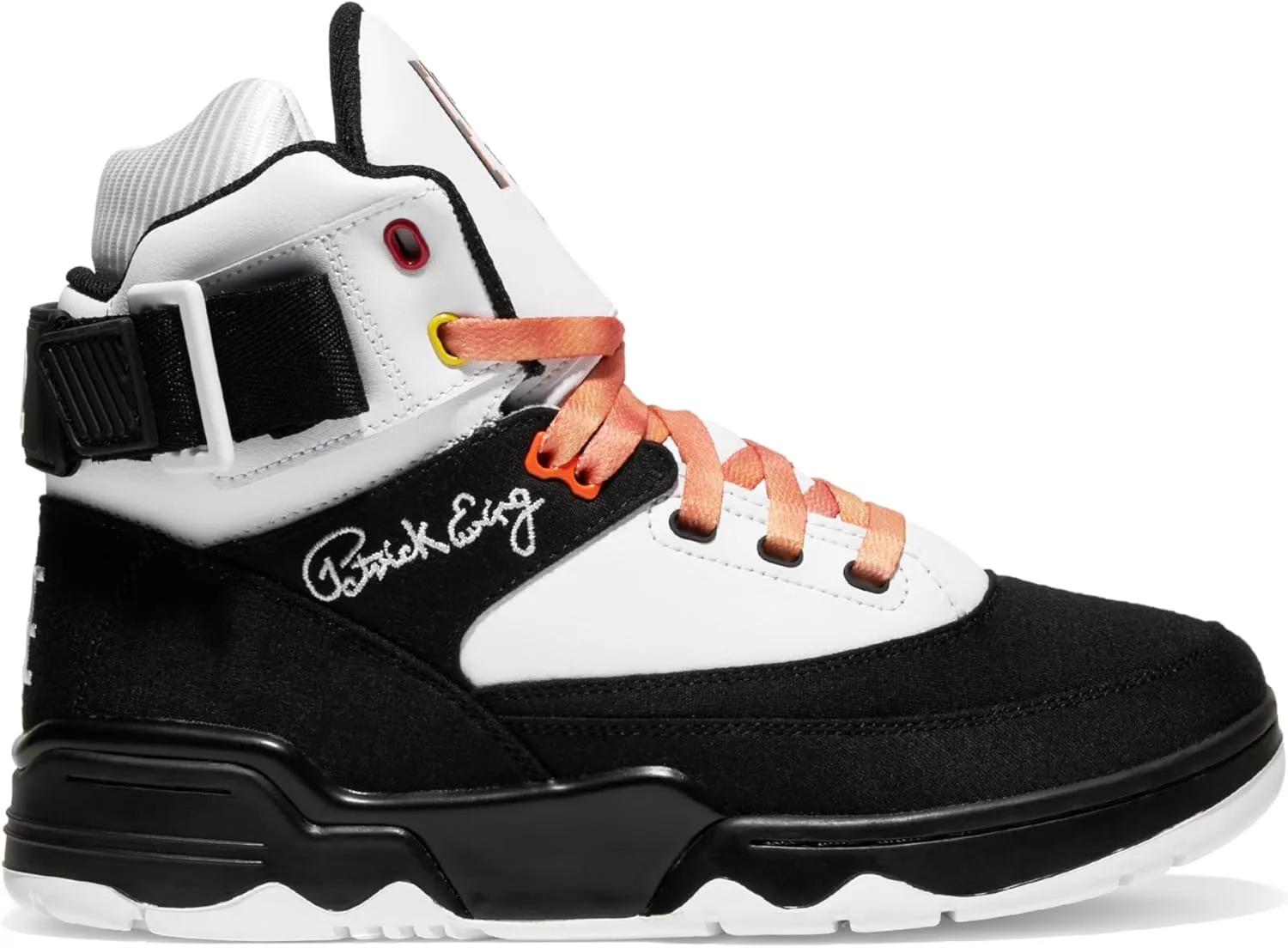 PATRICK EWING ATHLETICS 33 HI x KID 'N PLAY White/Black/Multi – Limited Edition Retro Sneakers