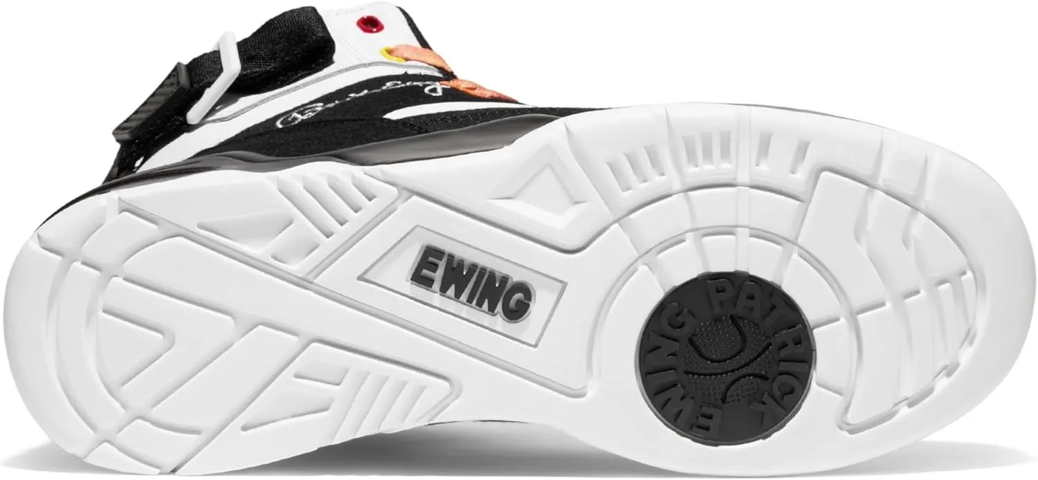PATRICK EWING ATHLETICS 33 HI x KID 'N PLAY White/Black/Multi – Limited Edition Retro Sneakers