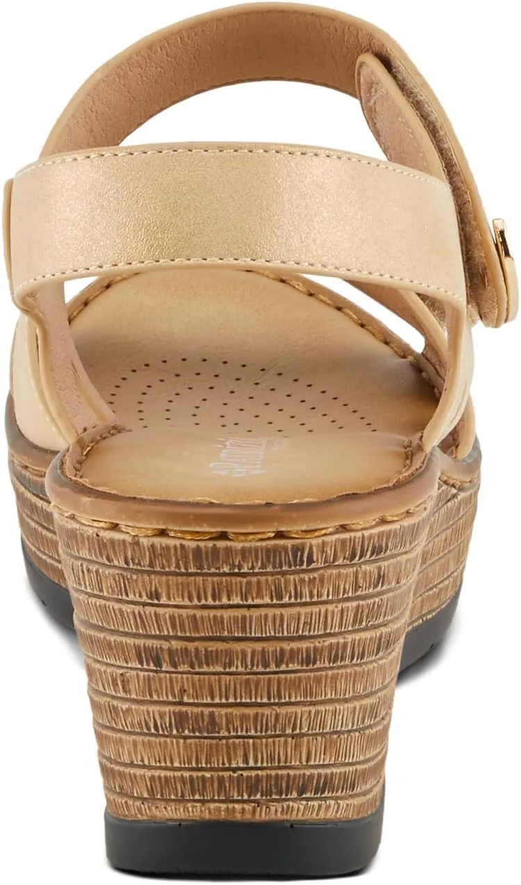 PATRIZIA Women's WOODROW Slingback Wedge Sandals