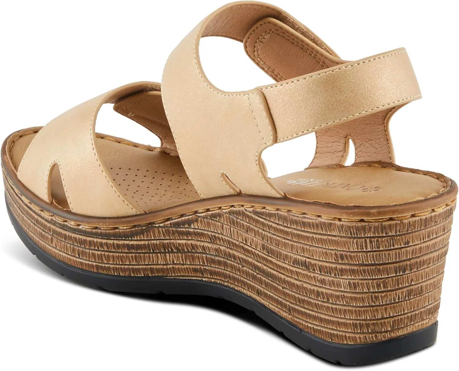 PATRIZIA Women's WOODROW Slingback Wedge Sandals