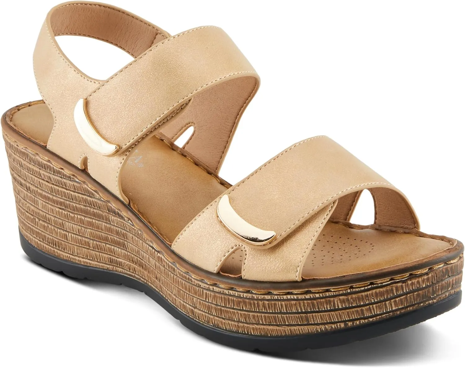 PATRIZIA Women's WOODROW Slingback Wedge Sandals