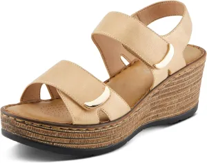 PATRIZIA Women's WOODROW Slingback Wedge Sandals
