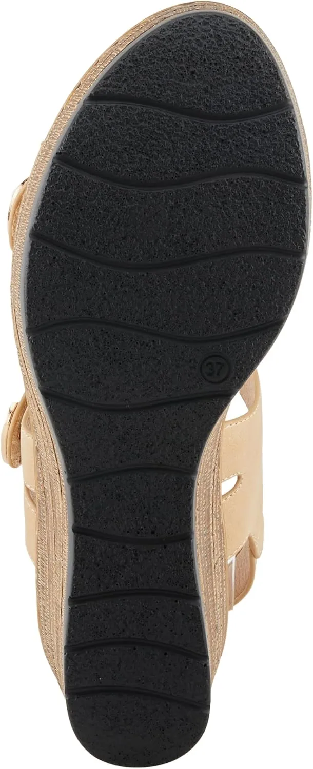 PATRIZIA Women's WOODROW Slingback Wedge Sandals