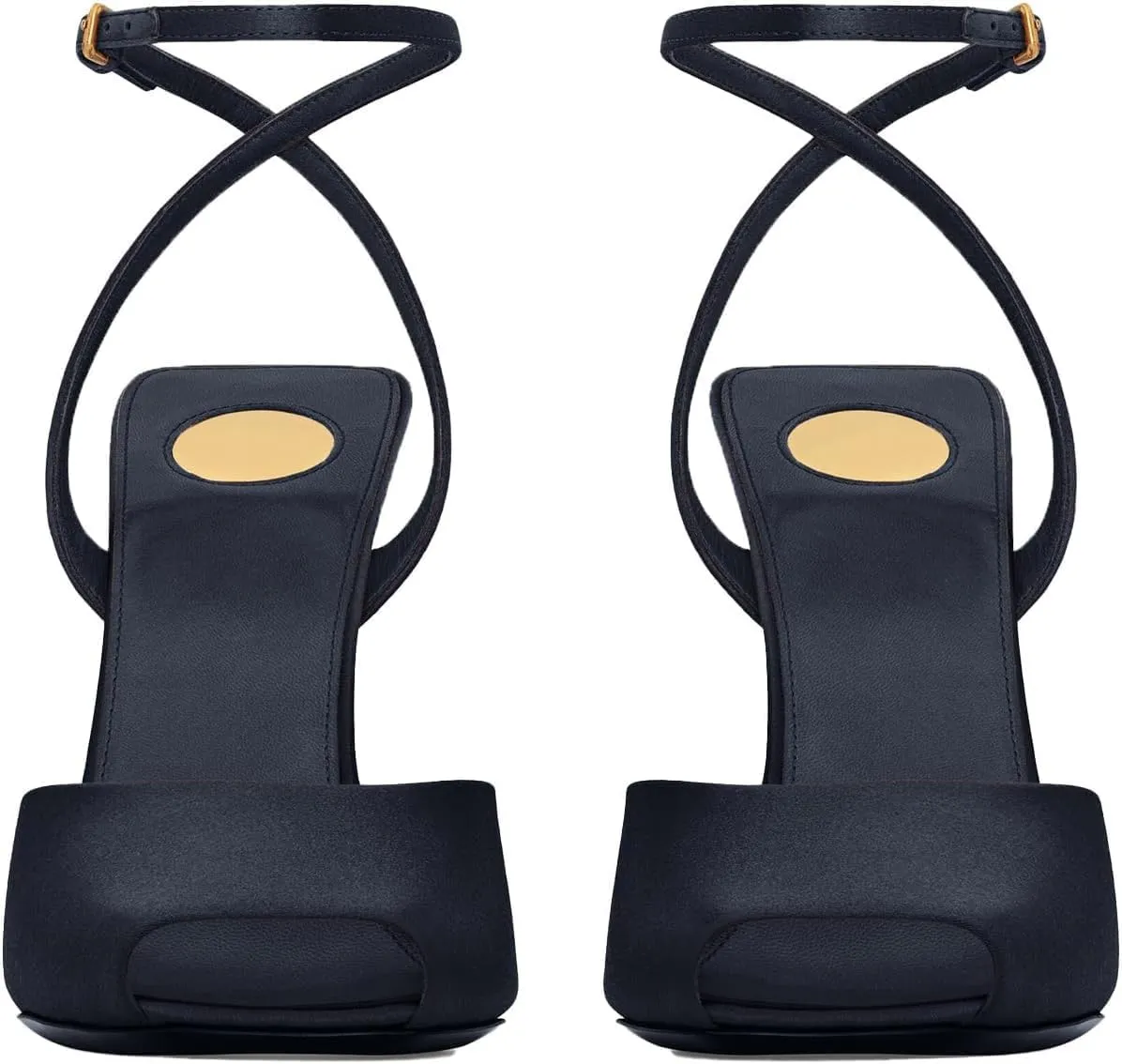 Peep Toe Wedges Sandals for Women Square Open Toe Buckle Ankle Strap Wedge Heels Patent Leather Slip-on Slingback Pumps Sexy Dressy Summer Shoes
