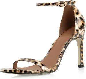 perixir Strappy Heels for Women High Stiletto Heels Sexy Prom Dressy Sandals Ankle Strap Heels Dainty Rope Stiletto Heel