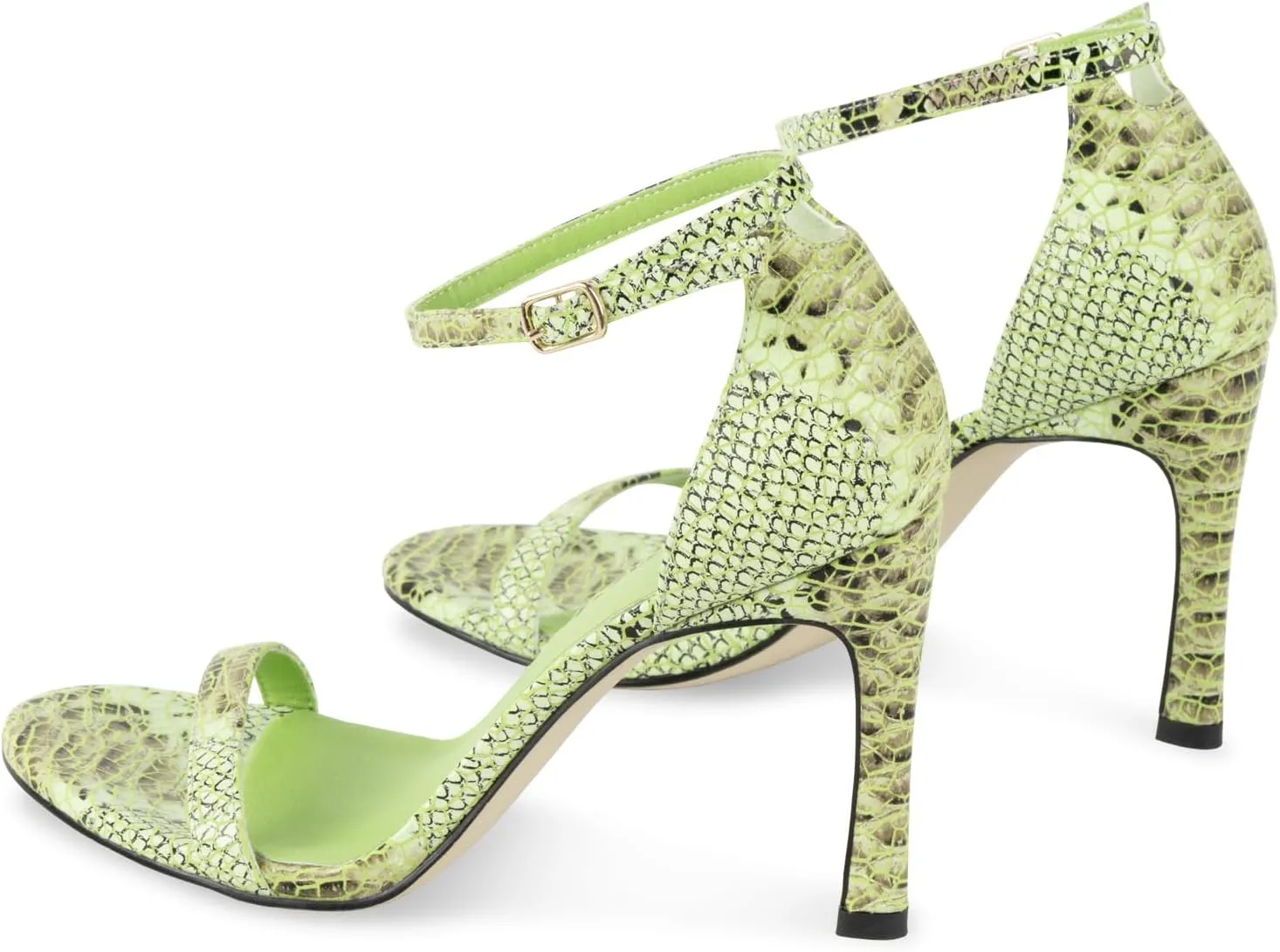perixir Strappy Heels for Women High Stiletto Heels Sexy Prom Dressy Sandals Ankle Strap Heels Dainty Rope Stiletto Heel