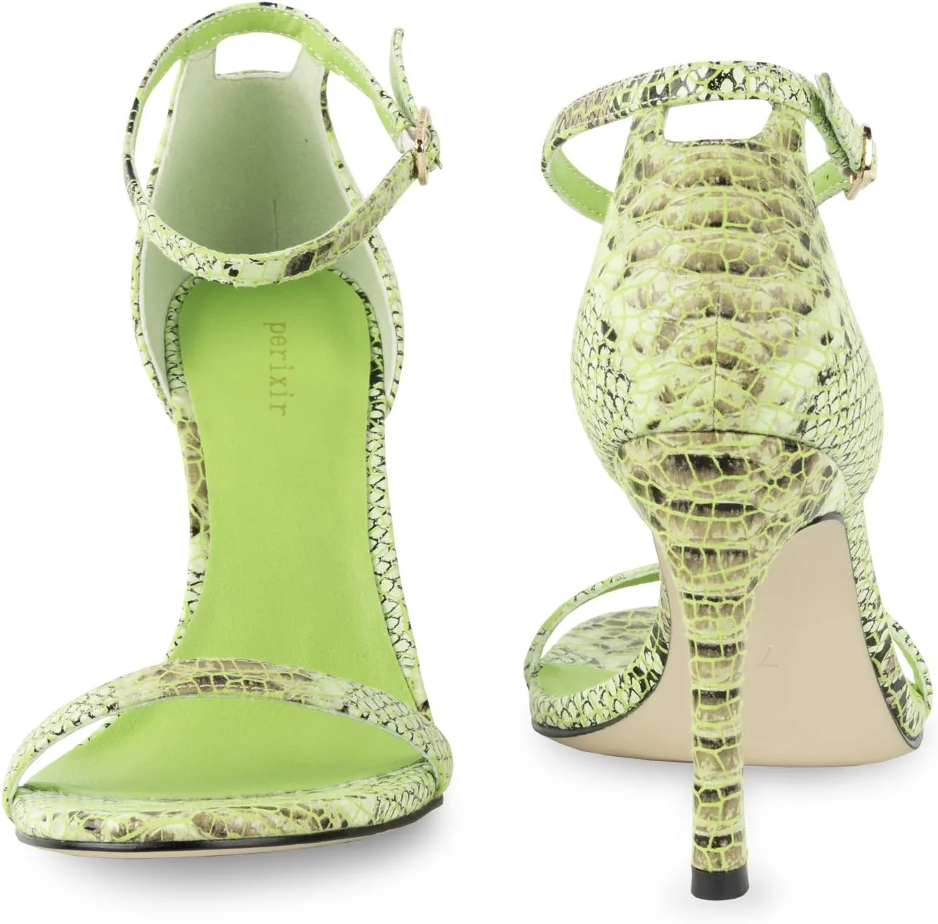 perixir Strappy Heels for Women High Stiletto Heels Sexy Prom Dressy Sandals Ankle Strap Heels Dainty Rope Stiletto Heel