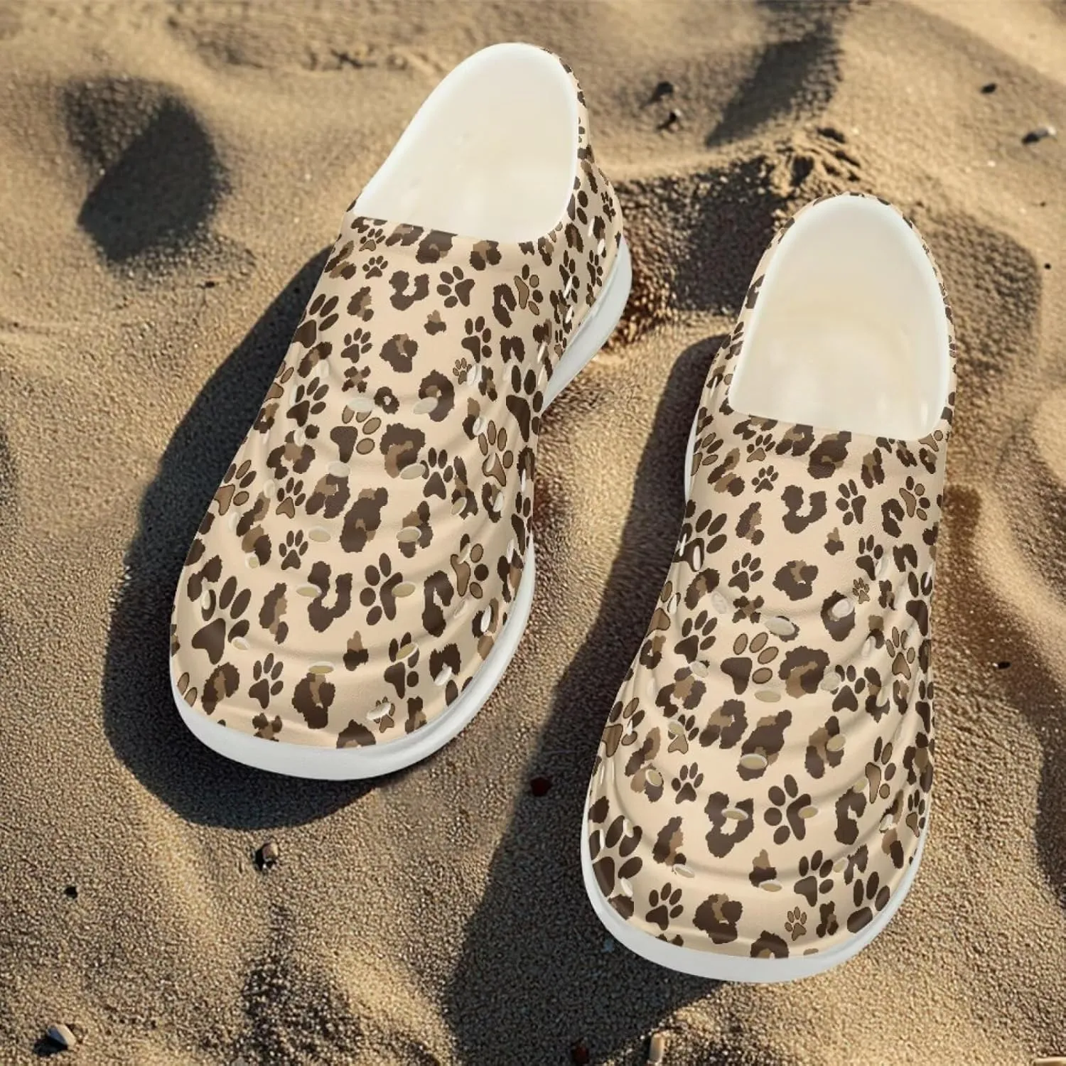 Pet Paw Sandals Kids Pillow Slide Breathable Close Toe Slippers Indoor Outdoor Anti Slip Pool Water Shoes