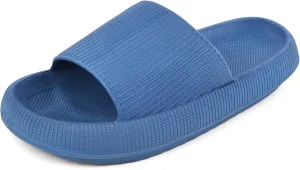 Pillow Slippers for Women and Men Non-Slip Shower Slides Shoes Comfort Cloud House Sandals Thick Sole Indoor Outdoor
