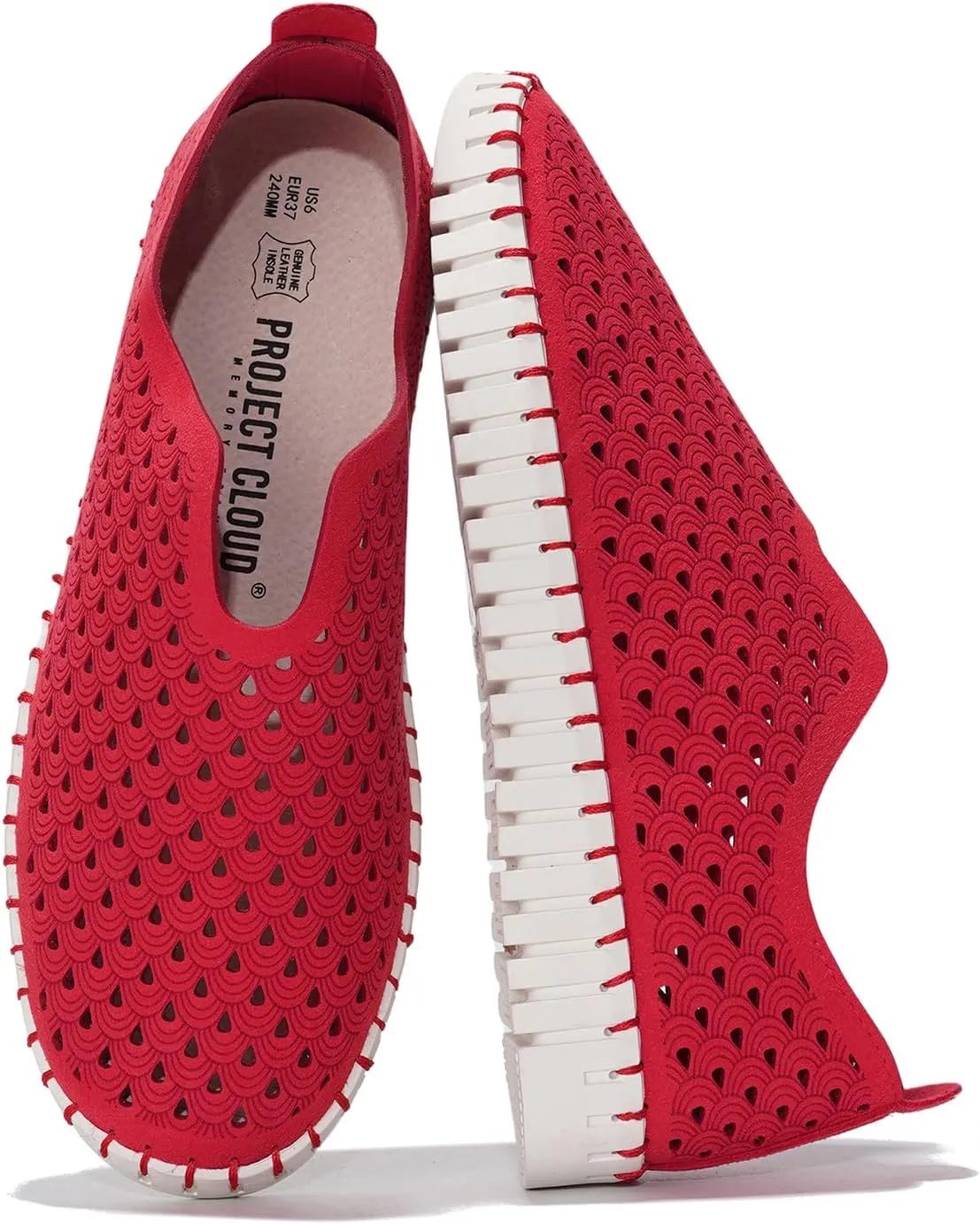 Project Cloud Womens Shoes – Lightweight Summer Loafers for Women with Memory Foam Insole – Stylish & Comfortable Womens Loafers - Perfect Spring Shoes for Women 2025 (Lily)