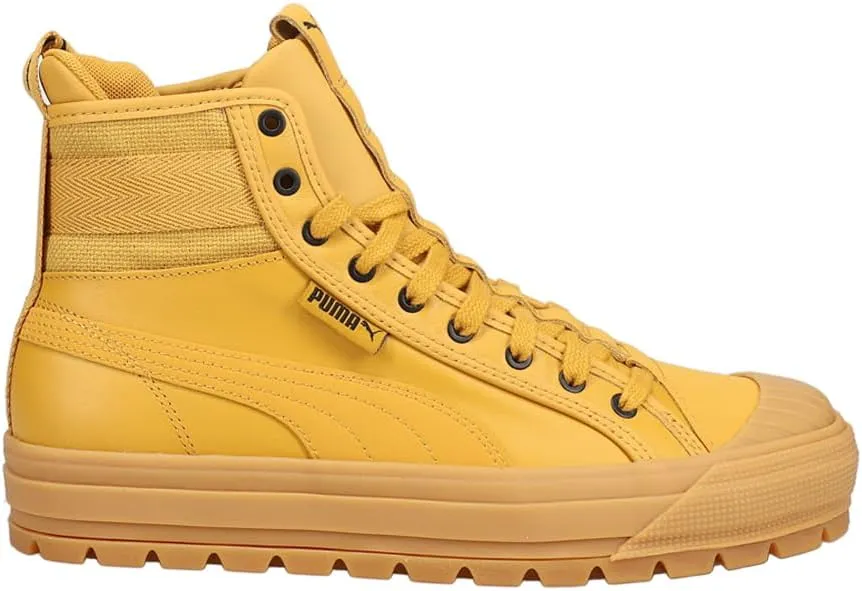 PUMA Mens Capri para High Sneakers Shoes Casual - Yellow - Size 6 M