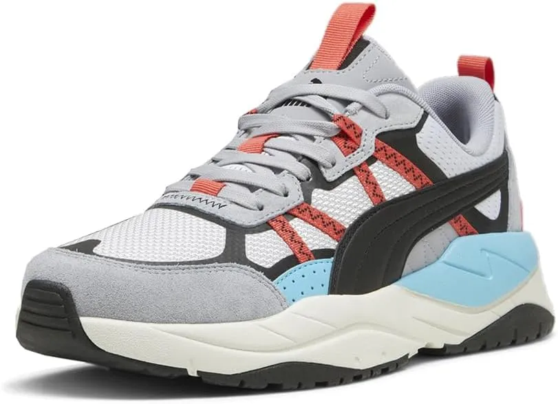 Puma Mens X-Ray Tour Lace Up Sneakers Shoes Casual - Grey