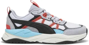 Puma Mens X-Ray Tour Lace Up Sneakers Shoes Casual - Grey