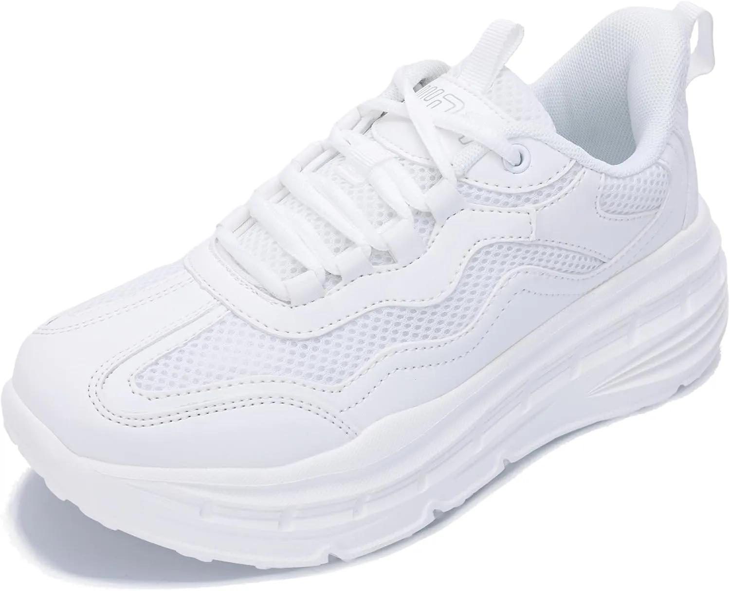 QAUPPE Womens Walking Sneakers Tennis Running Comfortable Shoes Casual Fashion Sneakers